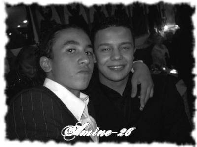 amine et son pote